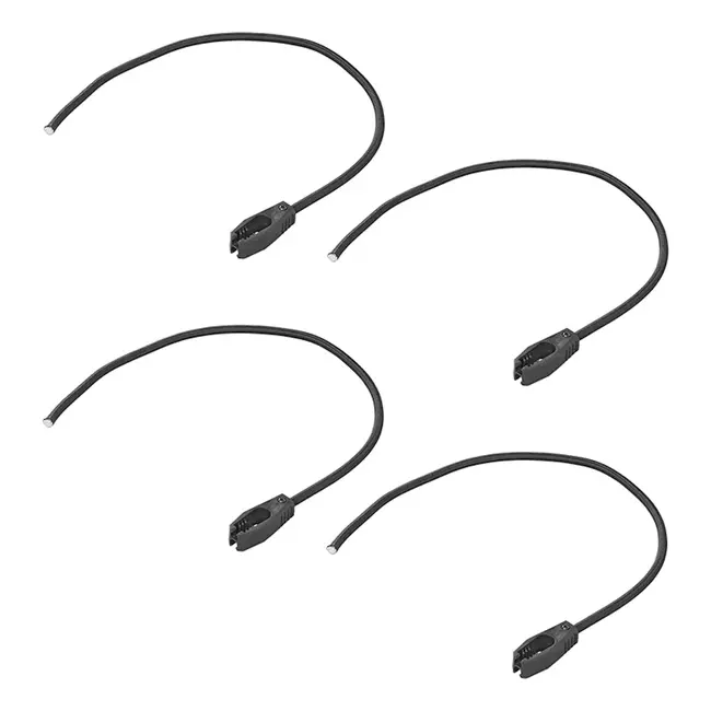 ProPlus Elastisch bevestigingskoord - 50 cm - set van 4 - UV-bestendig - waterdicht - belastbaar tot 70 kg