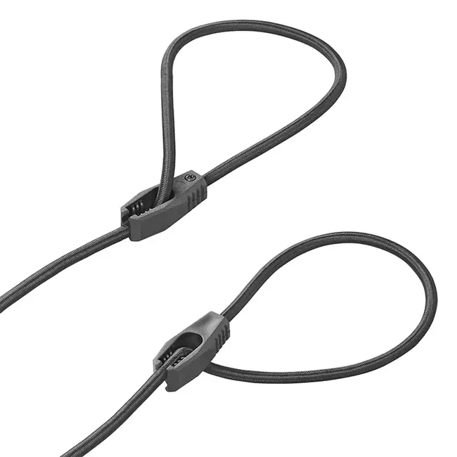 ProPlus Elastisch bevestigingskoord - verstelbaar - set van 4 - 100 cm - UV-bestendig - waterdicht - tot 70 kg