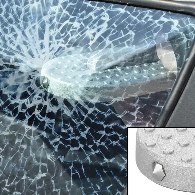 ProPlus Veilige en duurzame autodeur opstap met 200 kg draagvermogen en noodhamerfunctie