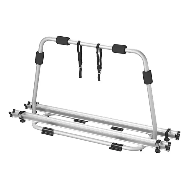 ProPlus Fietsendrager voor dissel - 2 fietsen - 40 kg draagkracht - aluminium - scharnierend - 126x70x32 cm
