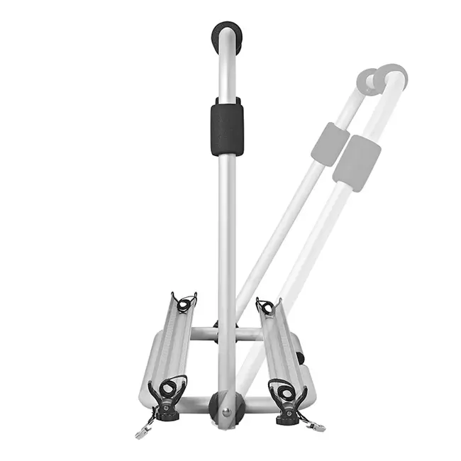 ProPlus Fietsendrager voor dissel - 2 fietsen - 40 kg draagkracht - aluminium - scharnierend - 126x70x32 cm