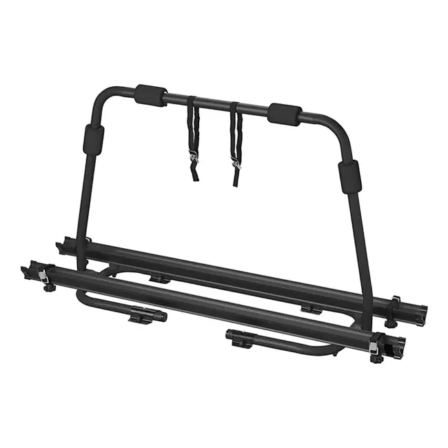 ProPlus Fietsendrager voor dissel - 2 fietsen - 40 kg draagkracht - zwart - 126x70x32 cm