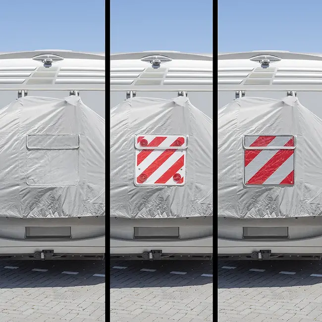 ProPlus Fietshoes XL - Heavy Duty - Ripstop Nylon - Voor 2 Elektrische Fietsen - Met Markeringsbordvak