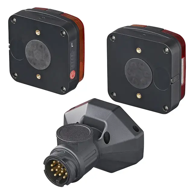 ProPlus LED aanhangerverlichting - magneten - draadloos - lange batterijduur - eenvoudig te installeren