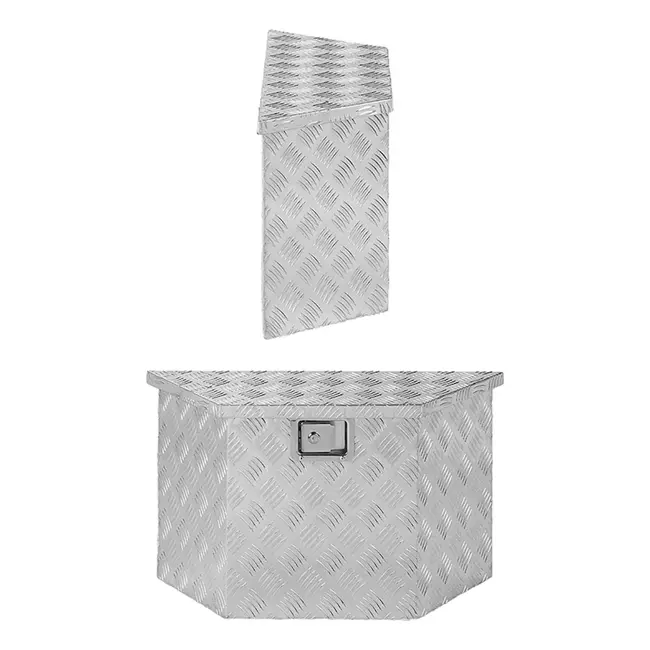 ProPlus Aluminium gereedschapskist - lichtgewicht - afsluitbaar - 700/380 x 240 x H420 mm