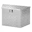 ProPlus Lichte en robuuste dissel gereedschapskist - aluminium - 830/540 x 360 x H490 mm - incl. rvs slot en sleutels