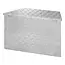 ProPlus Lichte en robuuste dissel gereedschapskist - aluminium - 830/540 x 360 x H490 mm - incl. rvs slot en sleutels