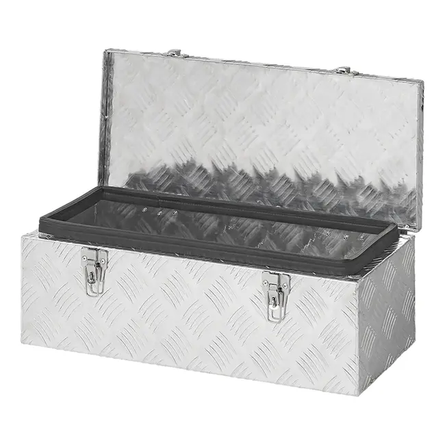 ProPlus Aluminium gereedschapskist - lichtgewicht - 570 x 245 x 220 mm - afsluitbaar rvs slot - 5 kg