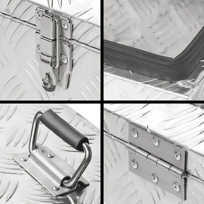 ProPlus Aluminium gereedschapskist - lichtgewicht - 570 x 245 x 220 mm - afsluitbaar rvs slot - 5 kg