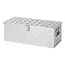 ProPlus Ruime aluminium gereedschapskist voor aanhangwagen - 760 x 320 x 270 mm - lichtgewicht en afsluitbaar