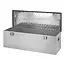ProPlus Ruime gereedschapskist voor aanhangwagens - aluminium - 1450x520x460 mm - incl. rvs slot en 4 sleutels