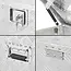 ProPlus Ruime gereedschapskist voor aanhangwagens - aluminium - 1450x520x460 mm - incl. rvs slot en 4 sleutels