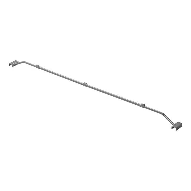 ProPlus Uitschuifbare afdekzeilbeugel - 140,5-208 cm - stevige metalen constructie - eenvoudige montage