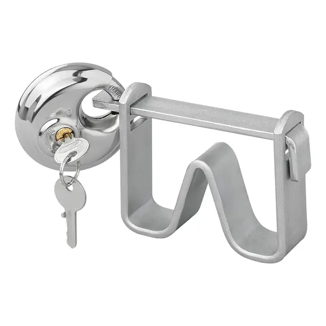 ProPlus Universeel koppelingsslot met discusslot - robuust en eenvoudig te monteren