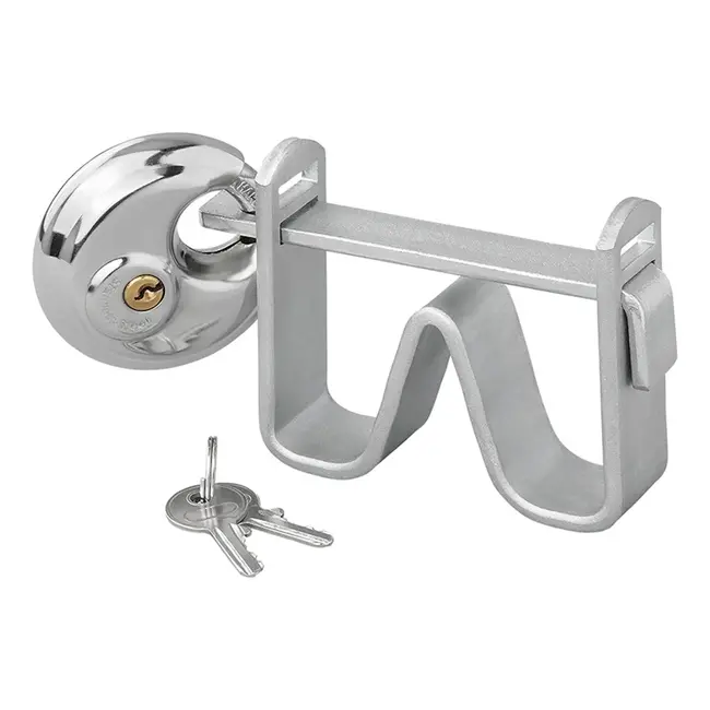 ProPlus Universeel koppelingsslot met discusslot - robuust en eenvoudig te monteren