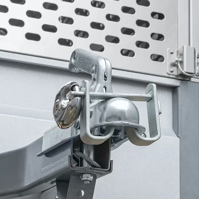 ProPlus Universeel koppelingsslot met discusslot - robuust en eenvoudig te monteren