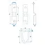 ProPlus Compact sjoroog - 72 x 16 mm - 200 kg trekbelasting - tweedelig
