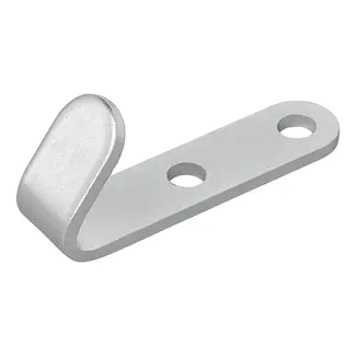 ProPlus Schroefbare metalen haak - veelzijdig en duurzaam - 52 x 13 x 2 mm