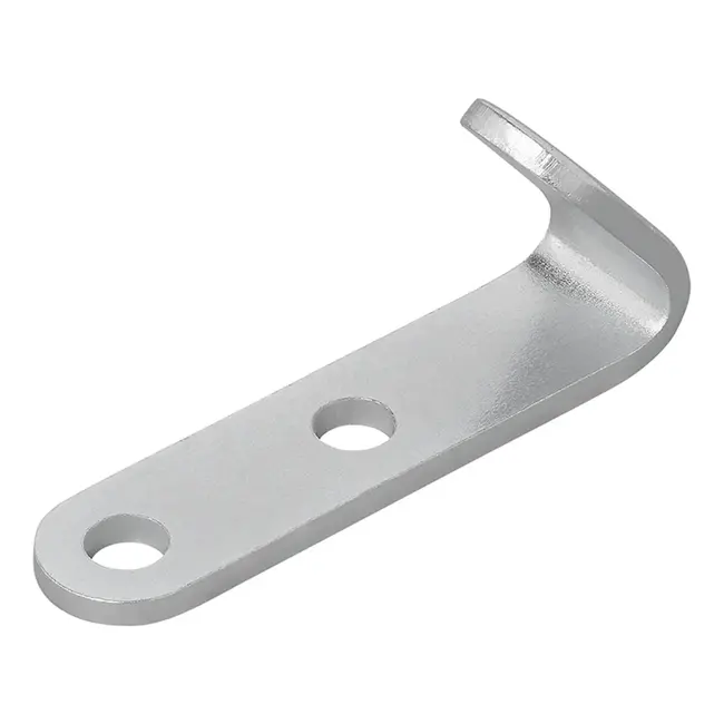 ProPlus Schroefbare metalen haak - veelzijdig en duurzaam - 52 x 13 x 2 mm