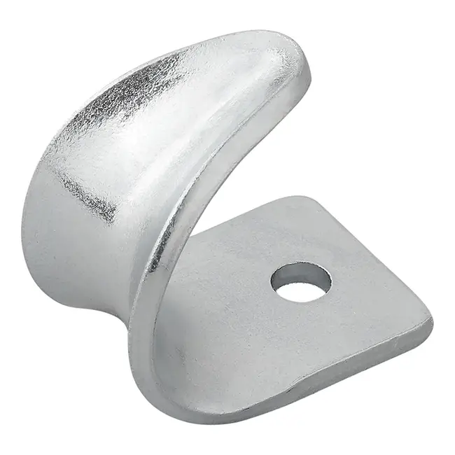 ProPlus Schroefbare haak - metaal - 37 x 25 x 3 mm - voor sjor- en spanbanden