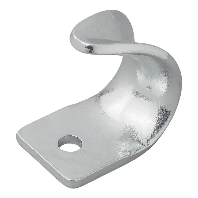 ProPlus Schroefbare haak - metaal - 37 x 25 x 3 mm - voor sjor- en spanbanden