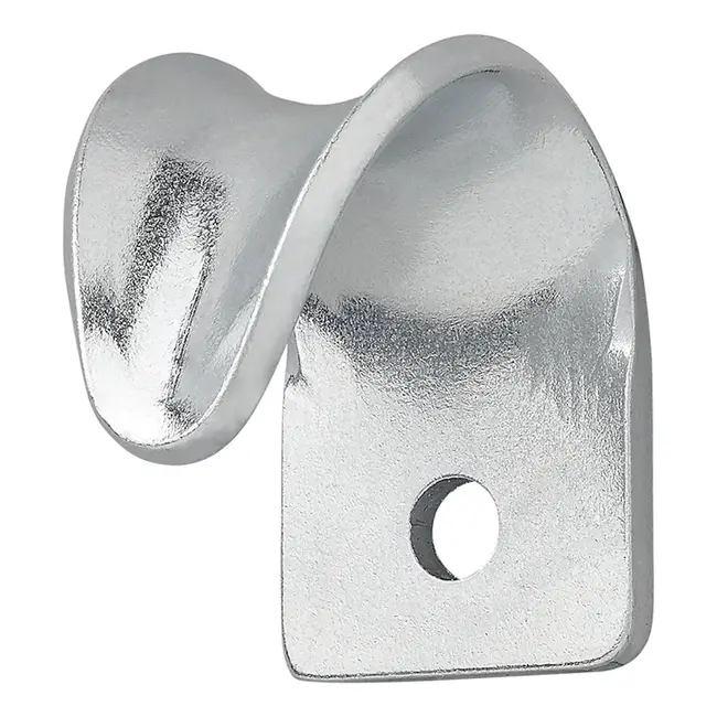 ProPlus Schroefbare haak - metaal - 37 x 25 x 3 mm - voor sjor- en spanbanden