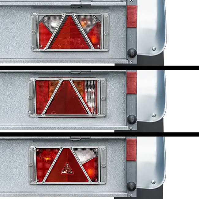 ProPlus Achterlichtbeschermer - Staal - Glanzend Verzinkt - 238 x 132 x 58 mm