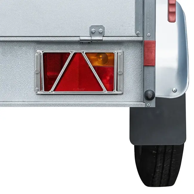 ProPlus Achterlichtbeschermer - Staal - Glanzend Verzinkt - 238 x 132 x 58 mm