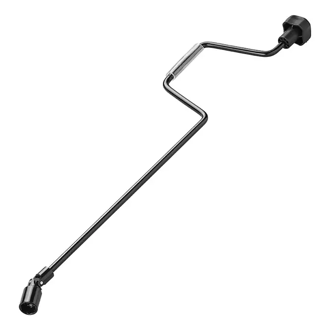 ProPlus Uitdraaislinger met cardangewricht - 740 mm - 19 mm - staal en PP - ergonomisch ontwerp
