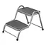 ProPlus Heavy Duty opstapje - 2 treden - antislip - max. 150 kg - staal