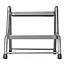 ProPlus Heavy Duty opstapje - 2 treden - antislip - max. 150 kg - staal