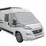 ProPlus Raamafdekking - UV-bescherming en isolatie - Fiat Ducato X290 - Grijs