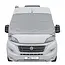 ProPlus Raamafdekking - UV-bescherming en isolatie - Fiat Ducato X290 - Grijs