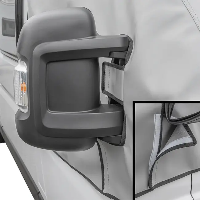 ProPlus Raamafdekking - UV-bescherming en isolatie - Fiat Ducato X290 - Grijs