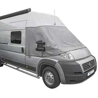 ProPlus Raamafdekking - UV-bescherming - Isolatie - Privacy - Grijs - Fiat Ducato X250 - 2006-2014