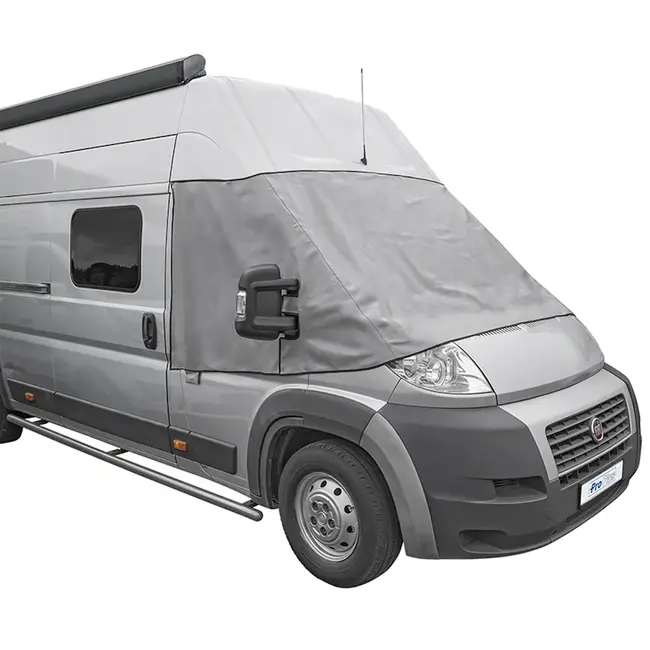 ProPlus Raamafdekking - UV-bescherming - Isolatie - Privacy - Grijs - Fiat Ducato X250 - 2006-2014