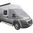 ProPlus Raamafdekking - UV-bescherming - Isolatie - Privacy - Grijs - Fiat Ducato X250 - 2006-2014