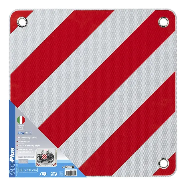 ProPlus Flexibel markeringsbord - 50x50 cm - PVC - Voor Italië