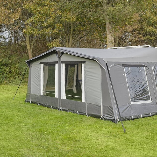 ProPlus Stormbandset - 2x3,5m - Stevig Nylon - Inclusief Stormharingen en Veren