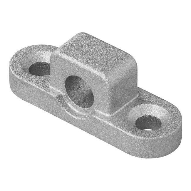 ProPlus Horizontale metalen framebevestigingsoogjes - set van 3 - roestbestendig - met RVS schroeven