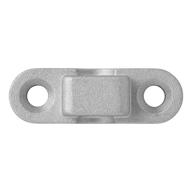 ProPlus Horizontale metalen framebevestigingsoogjes - set van 3 - roestbestendig - met RVS schroeven