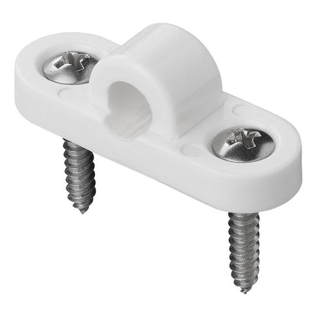 ProPlus Framebevestigingsoog - Kunststof - Horizontale Montage - Set van 3 - Inclusief RVS Schroeven