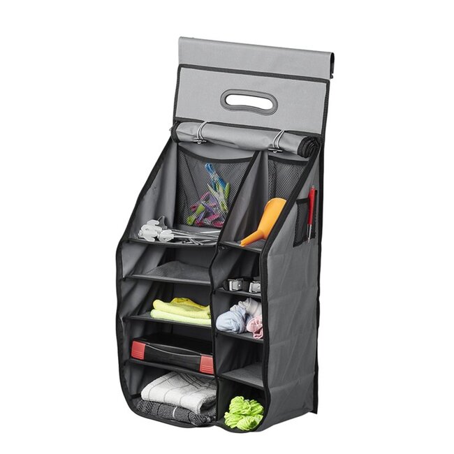 ProPlus 14-vaks tentorganizer - ruimtebesparend - met keder - 40x78x26 cm