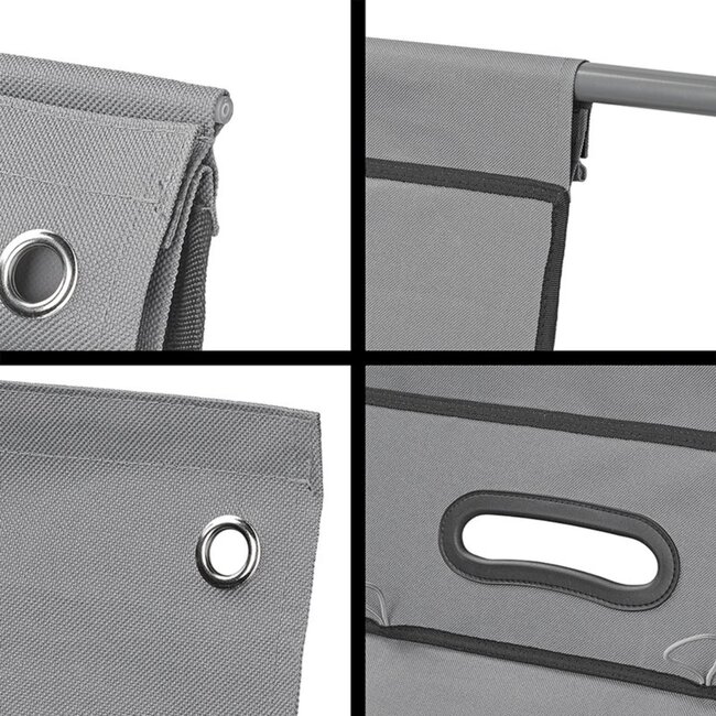 ProPlus 14-vaks tentorganizer - ruimtebesparend - met keder - 40x78x26 cm