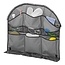 ProPlus 9-vaks wielorganizer - halfrond - 84x86 cm - met keder - polyester en nylon