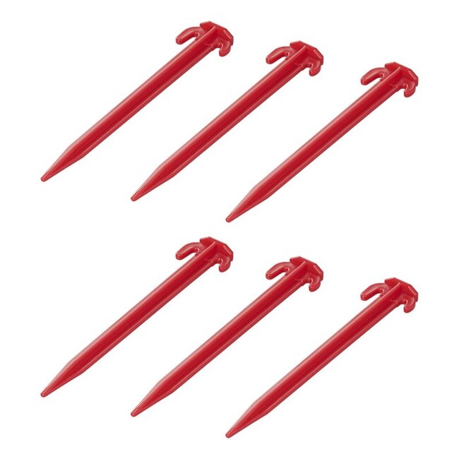 ProPlus Tentharingen - ABS kunststof - 19 cm - set van 6 - lichtgewicht en duurzaam