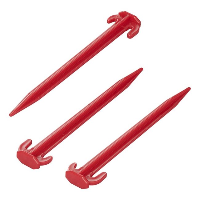 ProPlus Tentharingen - ABS kunststof - 19 cm - set van 6 - lichtgewicht en duurzaam