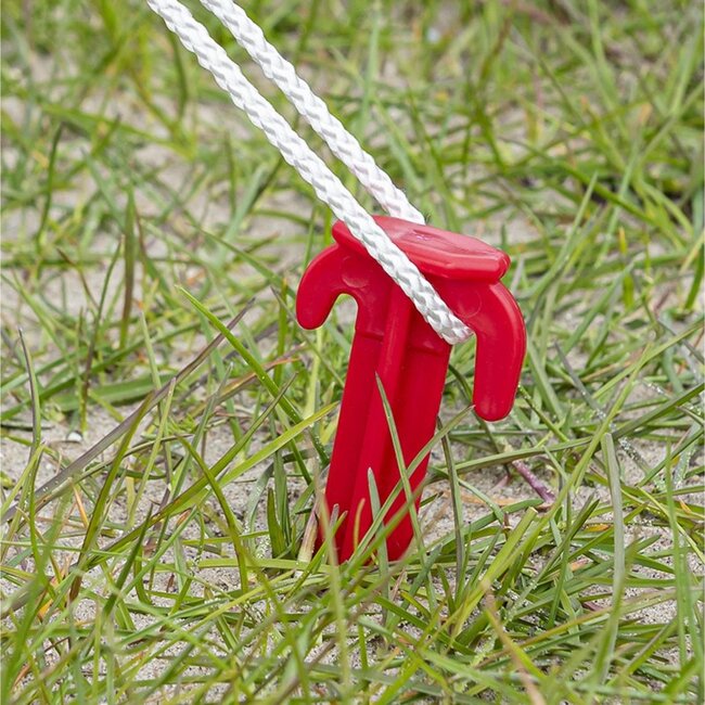 ProPlus Tentharingen - ABS kunststof - 19 cm - set van 6 - lichtgewicht en duurzaam