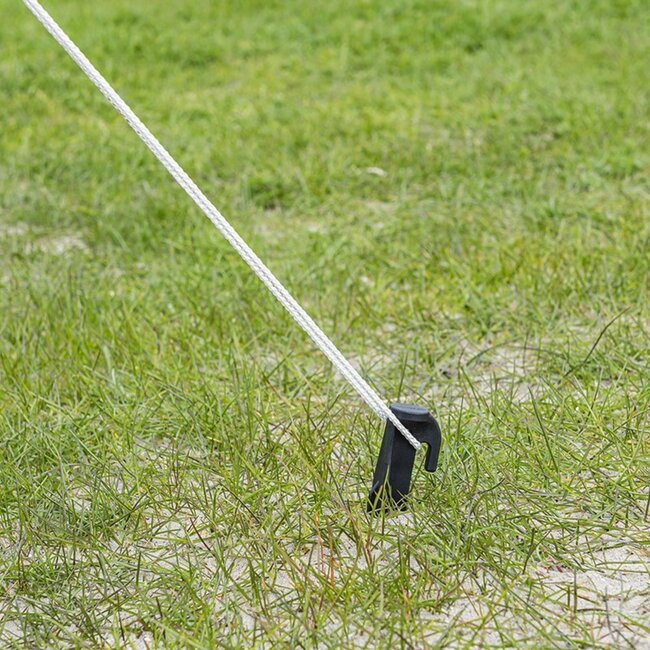 ProPlus Nylon tentharingen - 22,5 cm - set van 6 - lichtgewicht en duurzaam