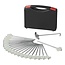 ProPlus Glow-in-the-dark rotspennen - 20 cm - Set van 20 - Inclusief haringtrekker